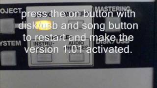 MV 8800 tutorial how to upgrade version 101 [upl. by Ellehcem]