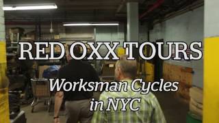 A Testament to American Manufacturing Red Oxx Visits Worksman Cycles [upl. by Kiel]