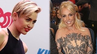 Miley Cyrus Loves Britney Spears But Dont Call Her Lesbian [upl. by Eelak]