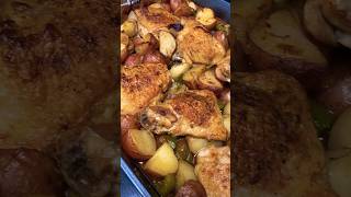 Baked Chicken Thigh for Dinner [upl. by Steffy]