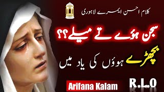 Vichar Gaya Mery Dil Da Jani  Punjabi Arifana Kalam  Sajna Naal Baharan  Sufi Kalam Lyrics  2024 [upl. by Munmro120]