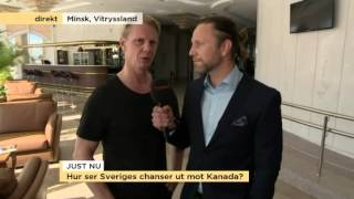 Wikegård och Jidhe tar tempen på Sverige chanser mot Kanada  Nyhetsmorgon TV4 [upl. by Levitt438]