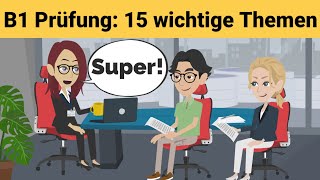 Mündliche Prüfung Deutsch B1  Gemeinsam etwas planenDialog  15 wichtige Themen  sprechen Teil 3 [upl. by Fridlund]