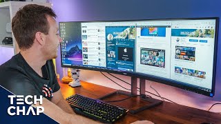 Is Super Ultrawide Too Wide Philips 499P9H Full Review  The Tech Chap [upl. by Annia]