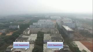 Aerial view of ANITS engineering college Vizag [upl. by Eisle]