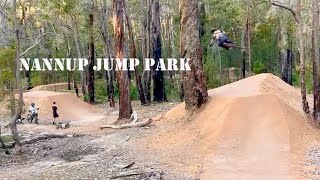 NANNUP MTB JUMP PARK  NGOOLARK JUMP PARK [upl. by Nenney]