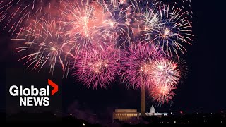 4th of July Washingtons annual Independence Day Fireworks display at National Mall  FULL [upl. by Reave]