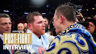 Trilogy settled Canelo Alvarez and Gennadiy Golovkin postfight interviews [upl. by Haldeman649]