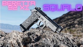 NEW Beretta 92XI Squalo vs Beretta 92 XI [upl. by Hpesoy]