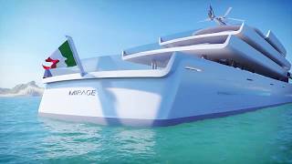 Fincantieri Yachts Mega Yacht Project Mirage [upl. by Klug]