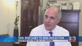 Bob Casey seeks 4th term as Pennsylvania senator [upl. by Ecertak]