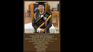 Homegoing Service  Elder James Sirel Bradshaw III ADS [upl. by Eed]