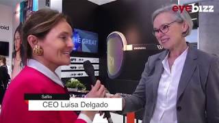 Interview mit Luisa Delgado CEO Safilo auf der opti 2018 [upl. by Snapp]