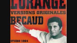 Gilbert Becaud Lorange [upl. by Htabazile]