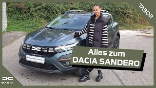 Alles zum Dacia Sandero Stepway 2023  100 Einführung  Review  Bestes PreisLeistungsverhältnis [upl. by Ecnar]