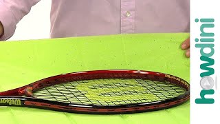 How to wrap a tennis racquet [upl. by Ayanet292]