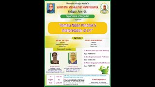 National webinar on “Kamala Nidan Panchak amp Interpretation of LFTquot [upl. by Caton]