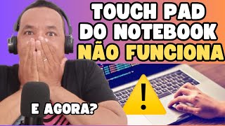 Touchpad do Notebook não funciona Resolvido [upl. by Akemak925]