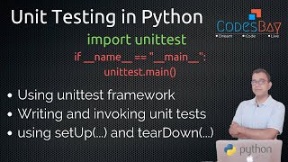 Unit Testing in Python using unittest framework  Basic Introduction and How to Write Tests [upl. by Ayotahc]