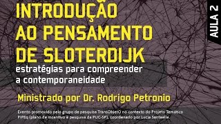 Introdução ao pensamento de Sloterdijk Aula 2 Parte 2 [upl. by Adeys417]