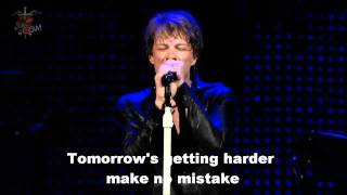 Bon Jovi  Its My Life Lyrics [upl. by Aisitel155]