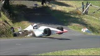 Course de côte de Laussonne 2018 Crash and Show [upl. by Wolliw]