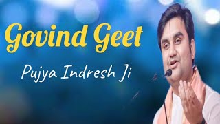 Govind Geet By Indresh Ji  Latest Bhajan 2023  Shiv Shakti Dham Mandir Kaithal [upl. by Sirtimid969]