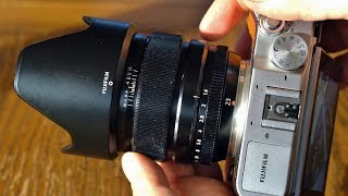 Fuji XF 23mm f14 lens review with samples [upl. by Nhepets971]