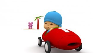 Pocoyo Français  La course 🏁 S01E18  Dessin animé [upl. by Nenerb]