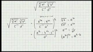 Ejercicio Potencias y Radicales  Algebra General  Mi Profesor de Matematicas  Video 044 [upl. by Yevoc]