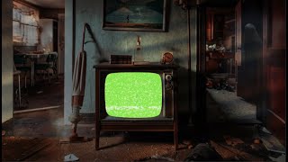 Old Tv Green Screen Intro HD Video [upl. by Odnomar]