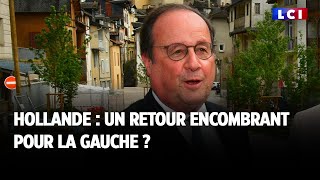 Hollande  un retour encombrant pour la gauche [upl. by Onil770]