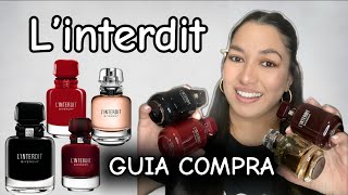 L’interdit GUÍA de COMPRA cual es el MEJOR 😍 perfumesdemujer perfume [upl. by Egwin773]