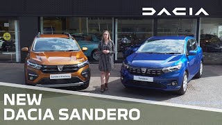 AllNew 2022 Dacia Sandero amp Sandero Stepway Walk Around Review 4K [upl. by Suravart]