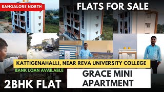 NEW FLATS FOR SALE IN BENGALURU ಅತ್ಯಂತ ಕಡಿಮೆ ಬೆಲೆಗೆ ಪಡೆಯಿರಿ BANK LOAN AVAILABLE NEAR REVA COLLEGE [upl. by Asus458]