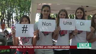 Vimercate in piazza contro la violenza di genere [upl. by Zulaledairam]