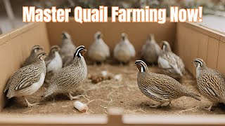 Learn The Secrets Of Quail Farming Breeding Brooding And Rearing Techniques Mastered [upl. by Demetris]