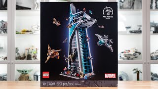 LEGO Marvel 76269 AVENGERS TOWER Review 2023 [upl. by Annuhsal729]