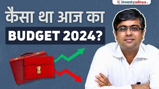 Budget 2024 Highlights  How is BUDGET 2024  Parimal Ade [upl. by Ruttger]