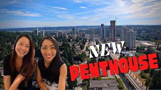 Penthouse Tour at Marquee in Lougheed Heights by Bosa amp Bluesky Properties [upl. by Seroka466]