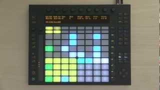 Ableton Push 1 Tutorial Part 2 Making Beats [upl. by Keily727]