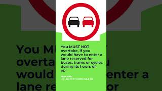 UK Highway Code Rule 165 Overtaking [upl. by Anne-Corinne]