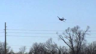 Lockheed Lodestar Low Flyby and Landing [upl. by Aruon]