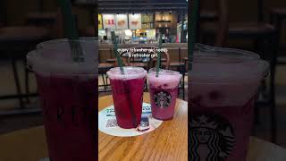 the best starbucks drinks💗🍹 starbucks refreshers [upl. by Emelda]