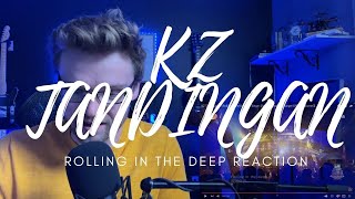 KZ TANDINGAN  ROLLING IN THE DEEP  REACTION [upl. by Lovett869]