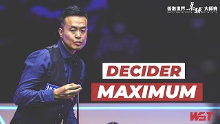 Marco Fu Makes Stunning 147 In A Decider vs John Higgins  Hong Kong Masters 2022 [upl. by Zetana]