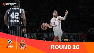 Virtus Segafredo BolognaAS Monaco  Round 26 Highlights  202324 Turkish Airlines EuroLeague [upl. by Juna842]