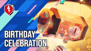 WoT Blitz Late Night Birthday Lotto  Gifts and Presents [upl. by Limoli]