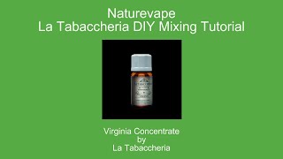 La Tabaccheria DIY Mixing Tutorial with Virginia [upl. by Ahsykal]