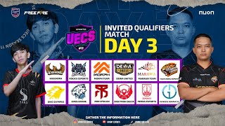 🔴 LIVE INVITED QUALIFIER MATCH DAY 3  UECS SEASON 11 [upl. by Loriner]